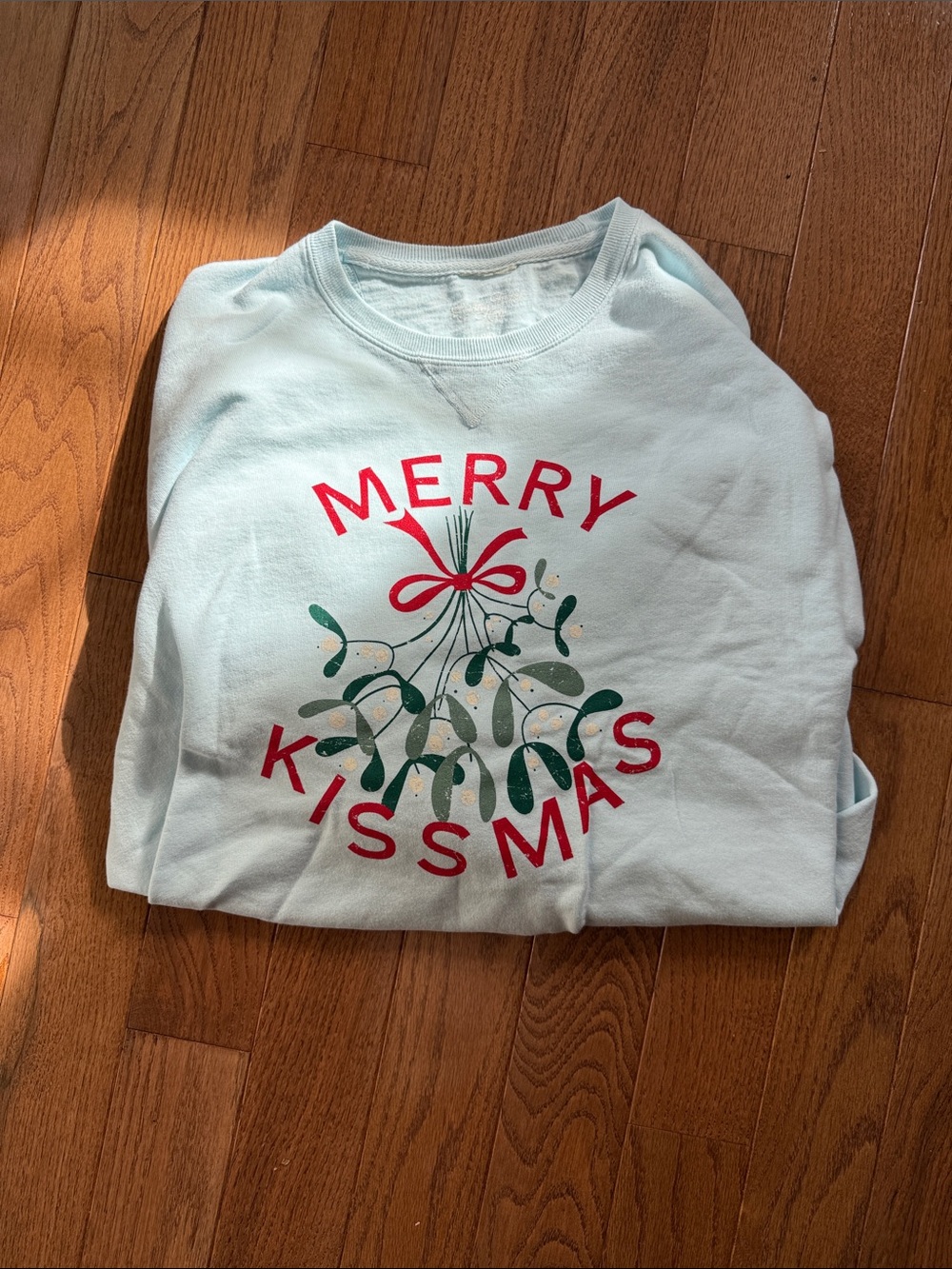 Living Fully Co - Mallory Ervin - merry Kissmas sweatshirt